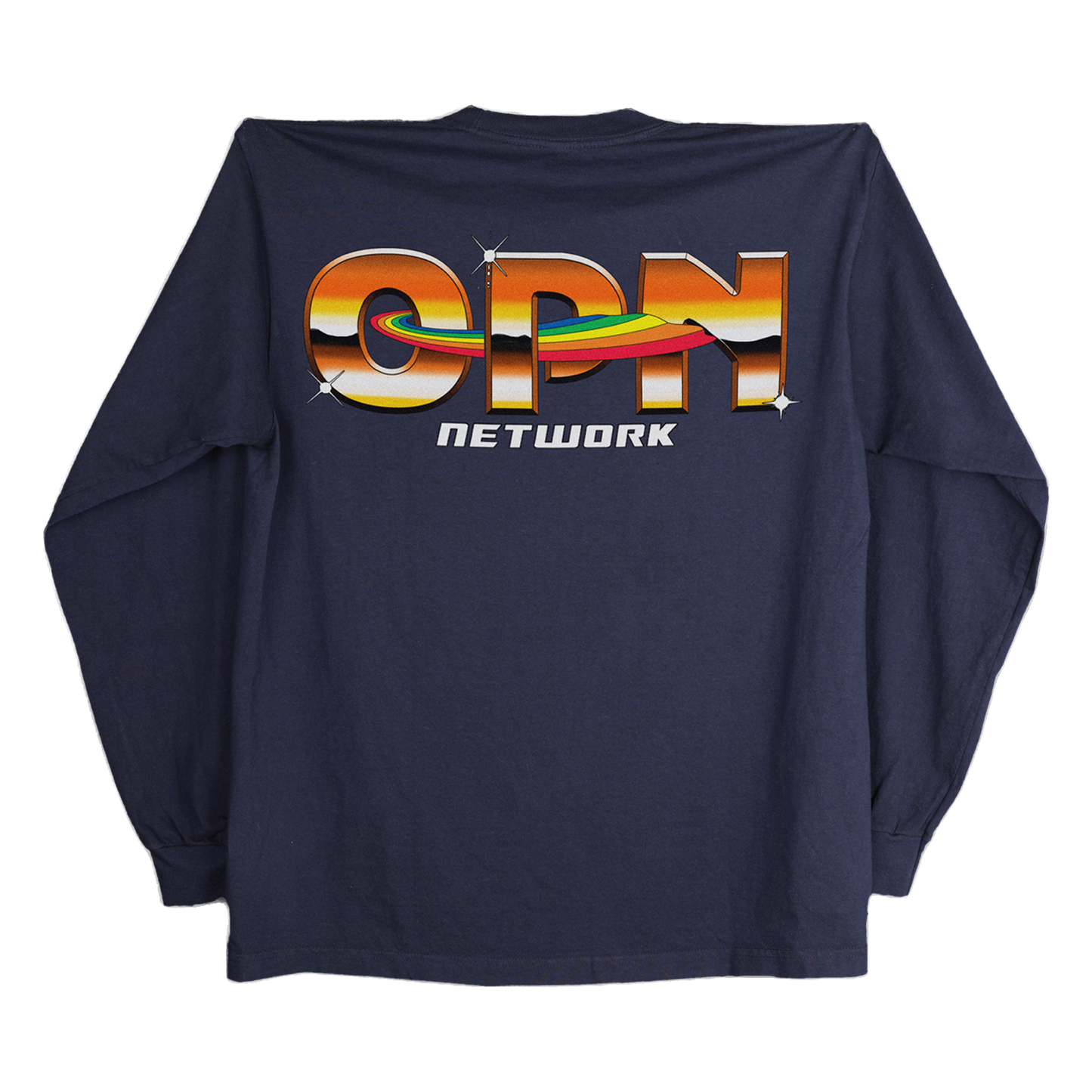 Skull Navy Blue Longsleeve