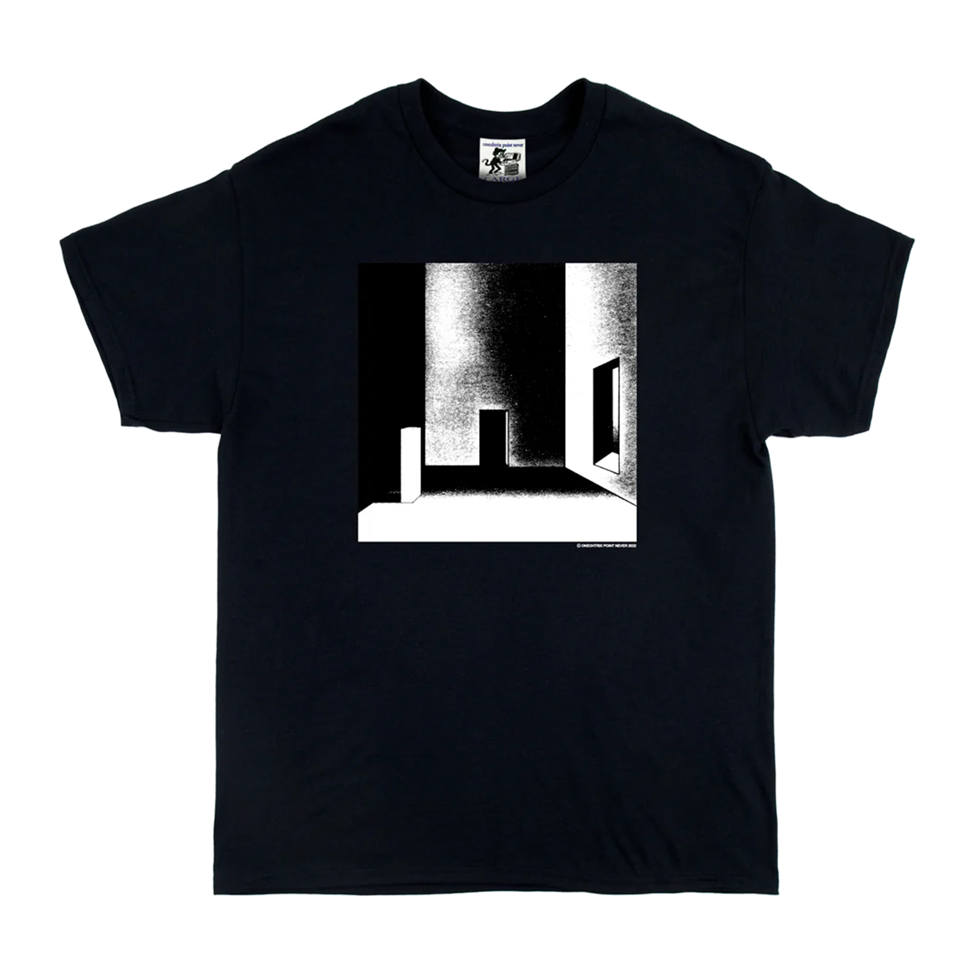 R Plus Seven Tee Black – Oneohtrix Point Never