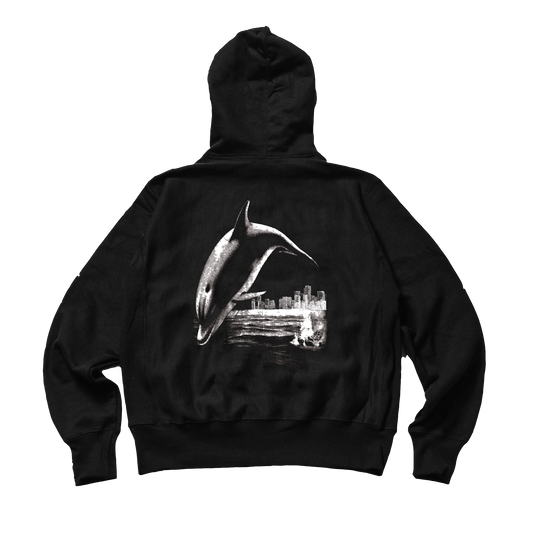 Emb Logo / 1 Dolphin Hoodie