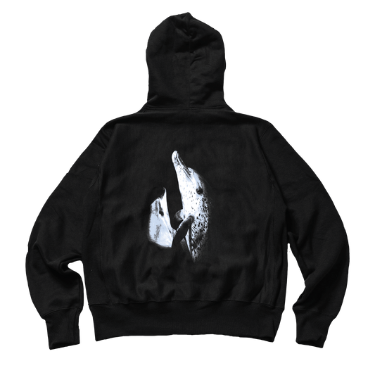 Emb Logo / 2 Dolphins Hoodie US