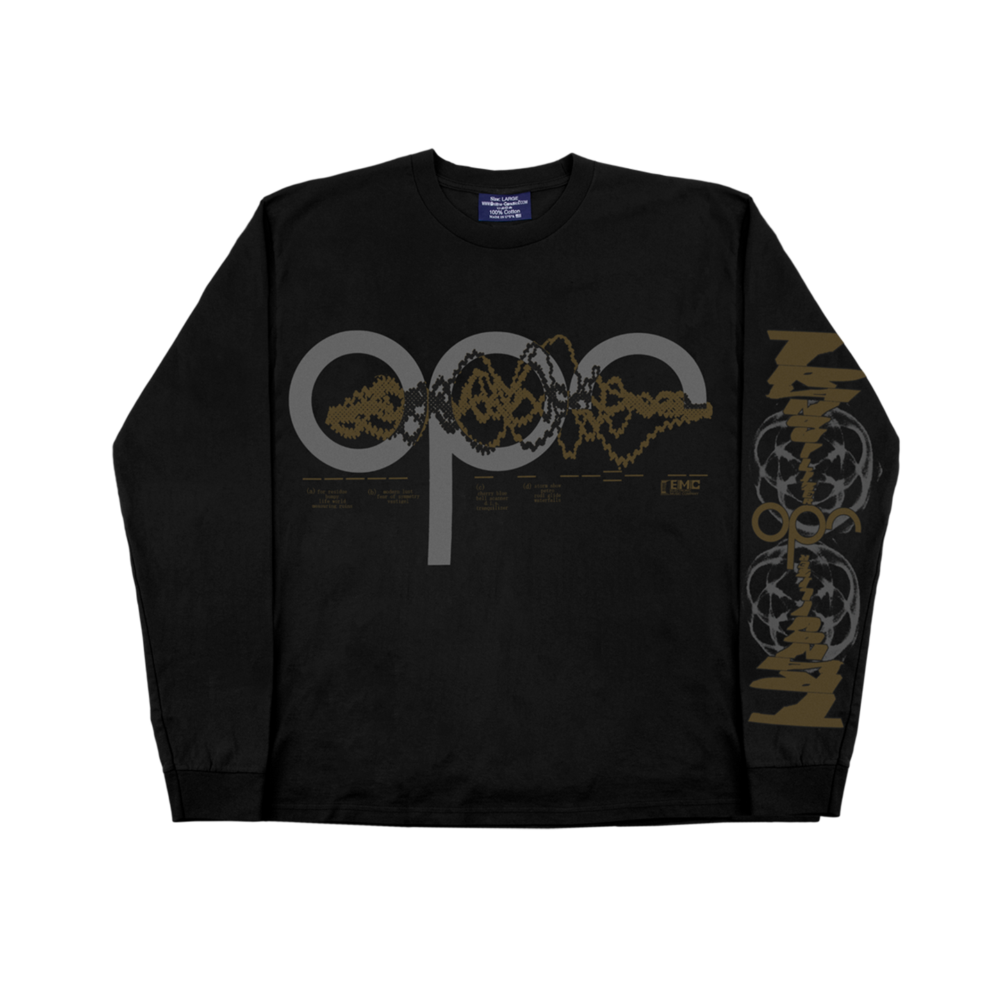 Online Ceramics Tranquilizer Longsleeve tee  UK