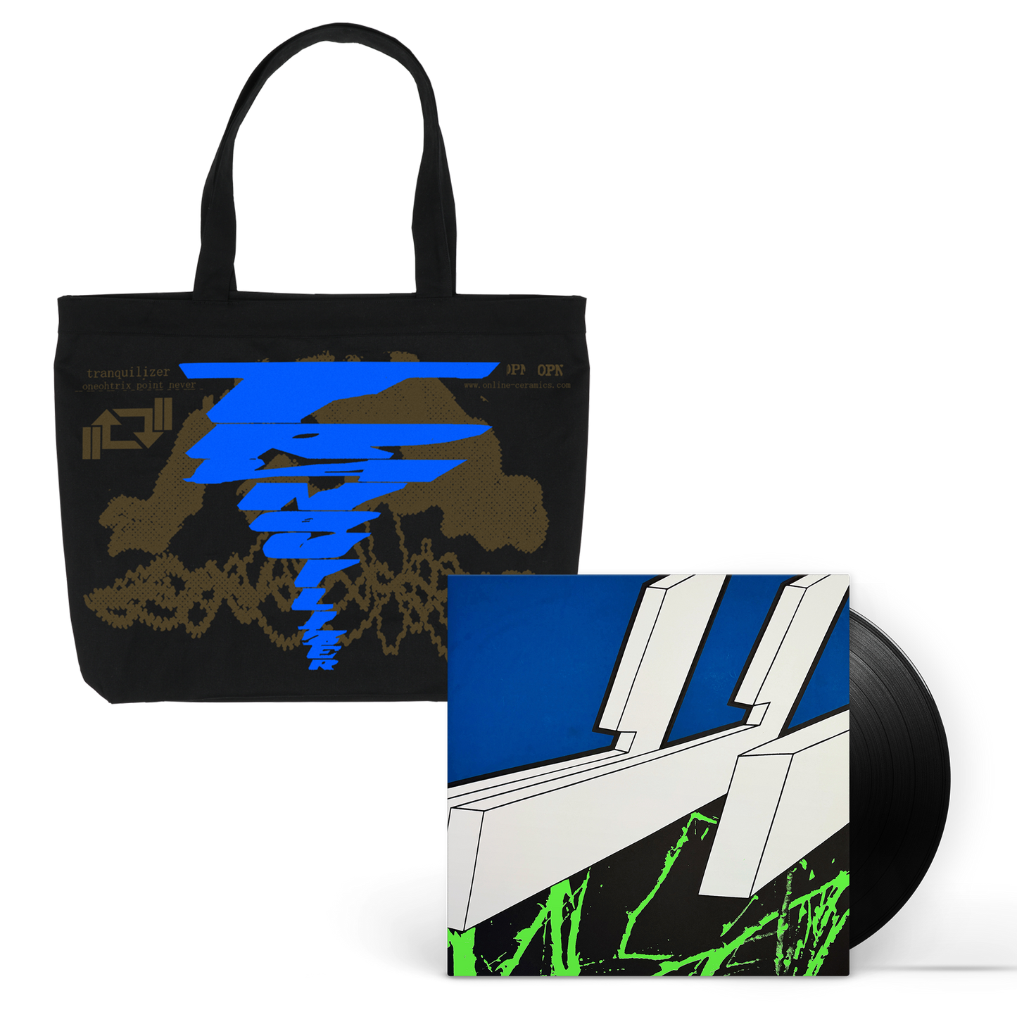 Tranquilizer Online Ceramics Tote + Vinyl UK